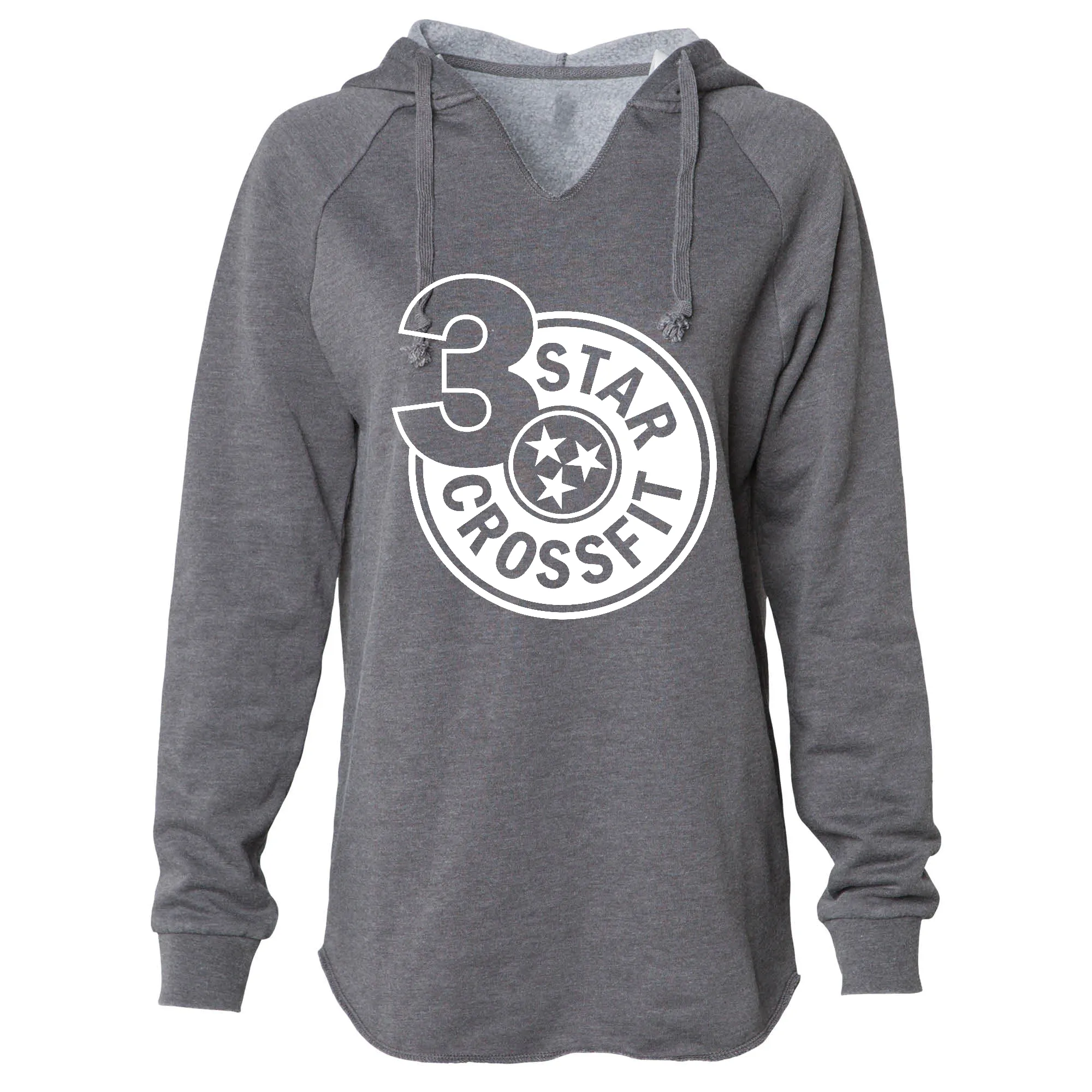 3 Star CrossFit One Color Womens - Hoodie