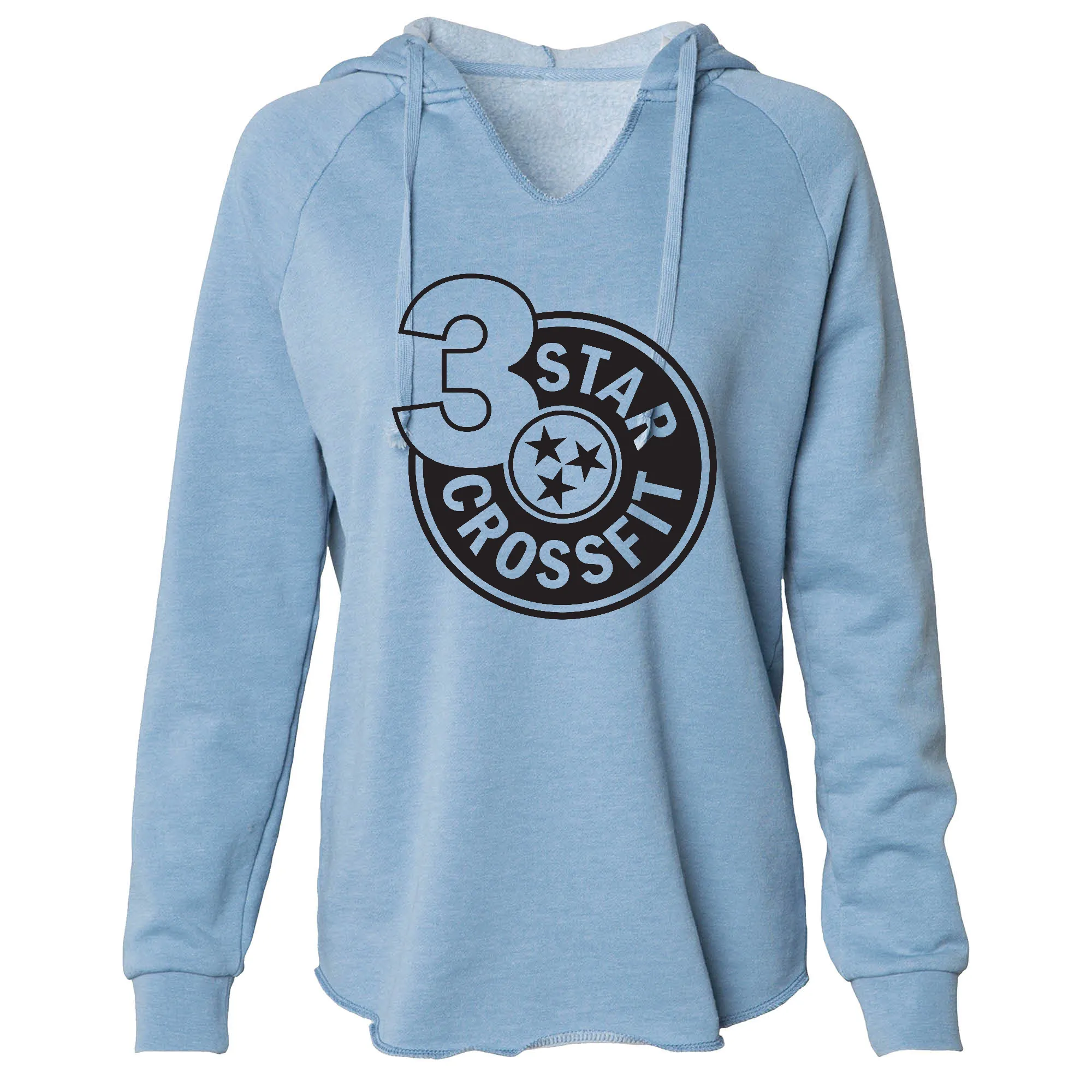 3 Star CrossFit One Color Womens - Hoodie