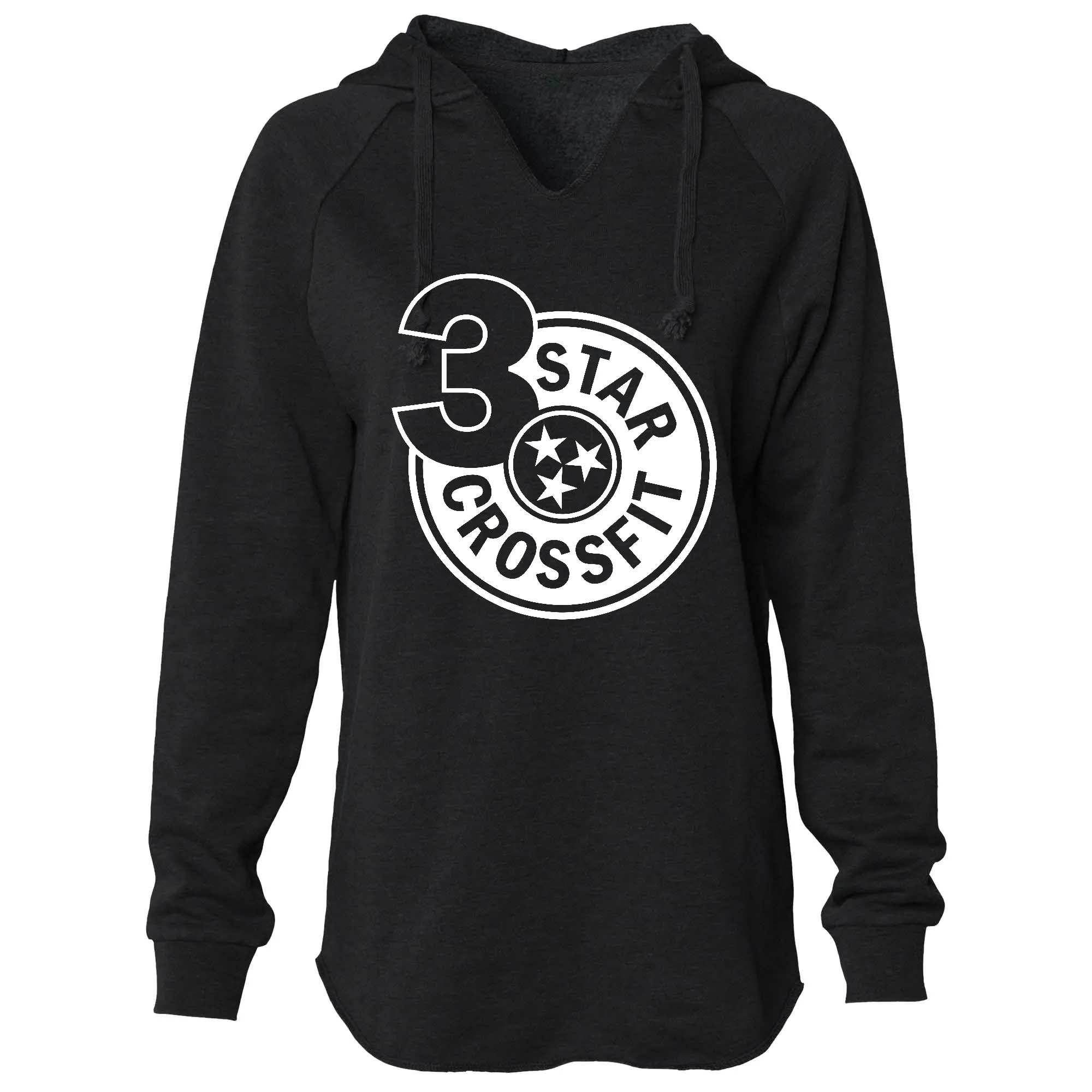 3 Star CrossFit One Color Womens - Hoodie