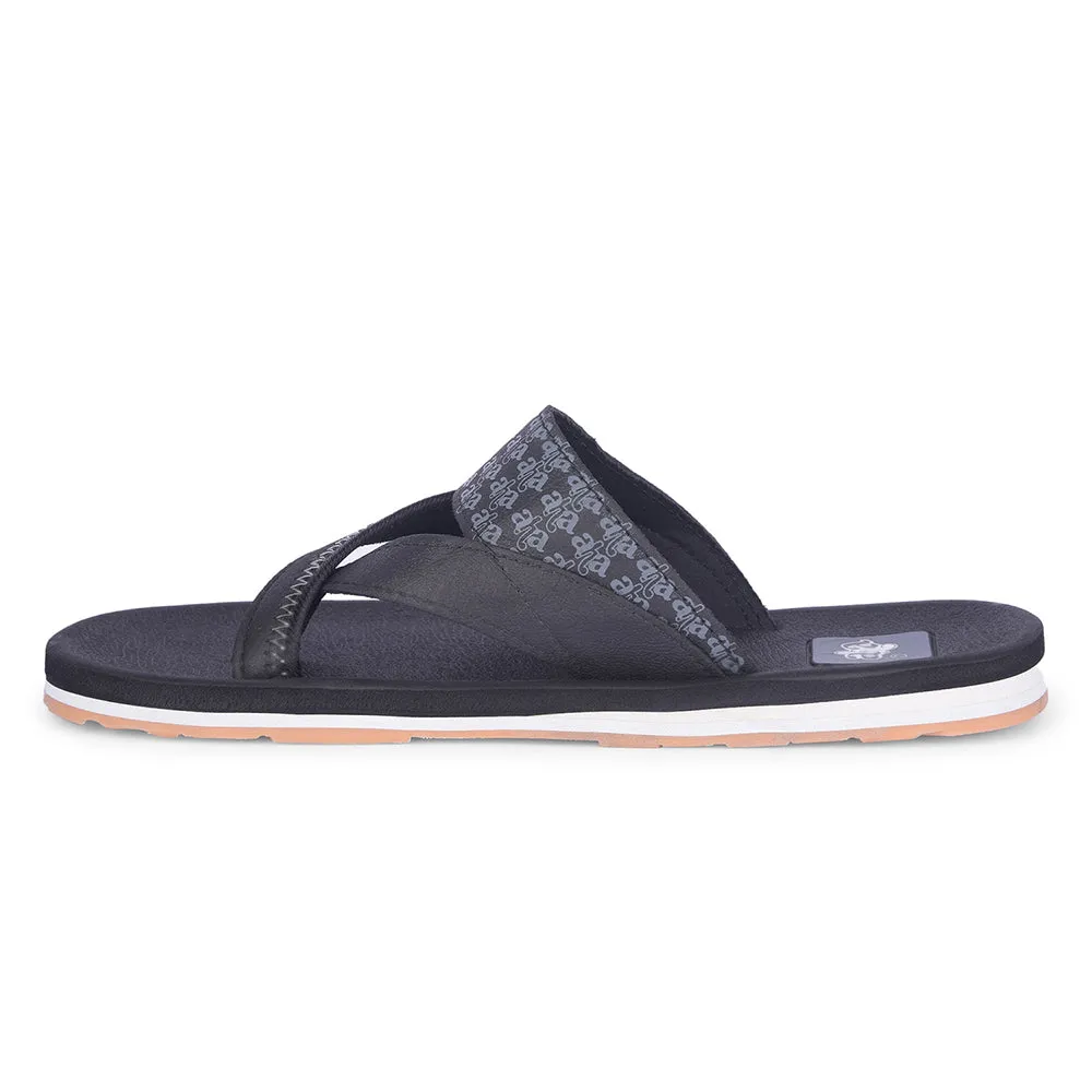 Liberty A-HA ANCO-02 Mens Casual Black Flip Flop