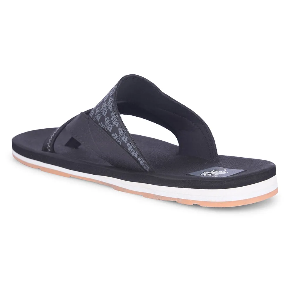 Liberty A-HA ANCO-02 Mens Casual Black Flip Flop