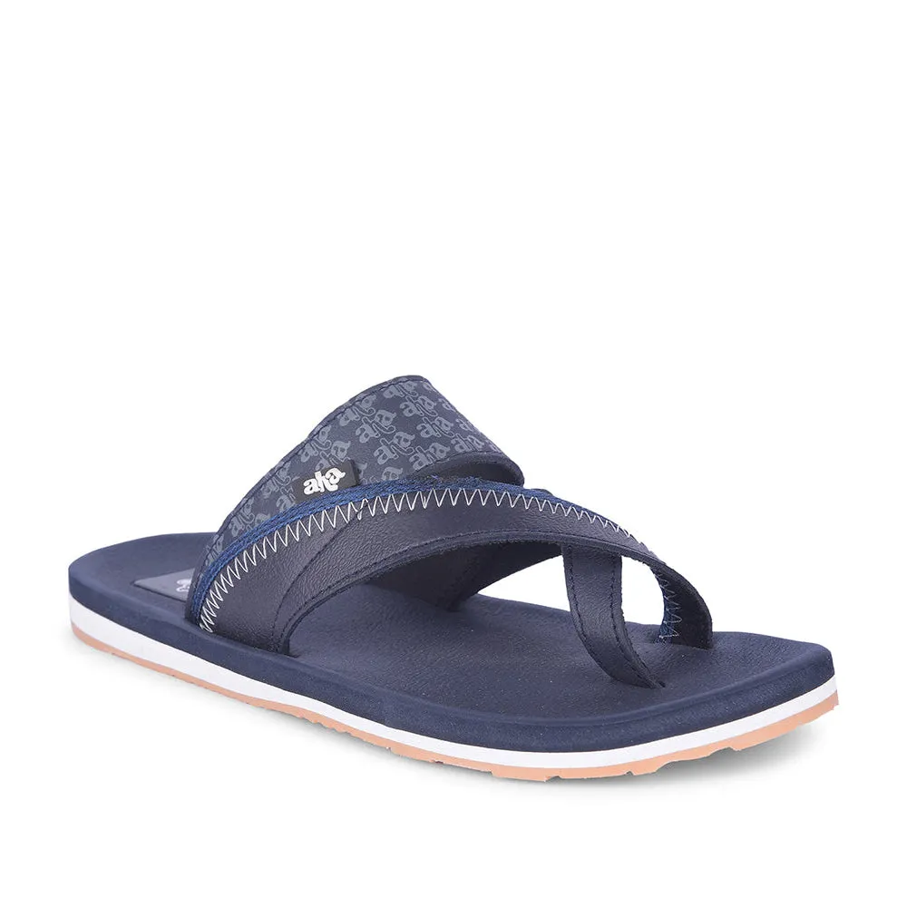 A-HA Casual Navy Blue Flip Flop For Men ANCO-02 By Liberty