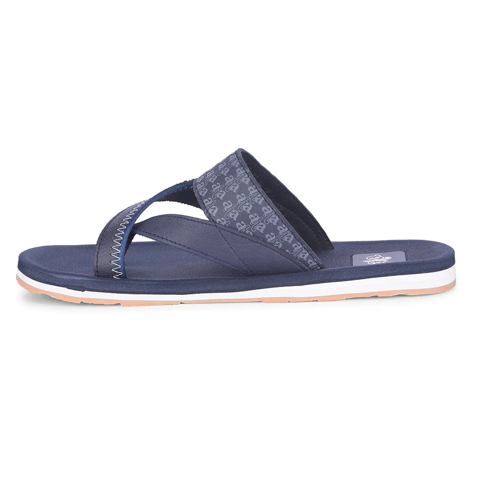 A-HA Casual Navy Blue Flip Flop For Men ANCO-02 By Liberty