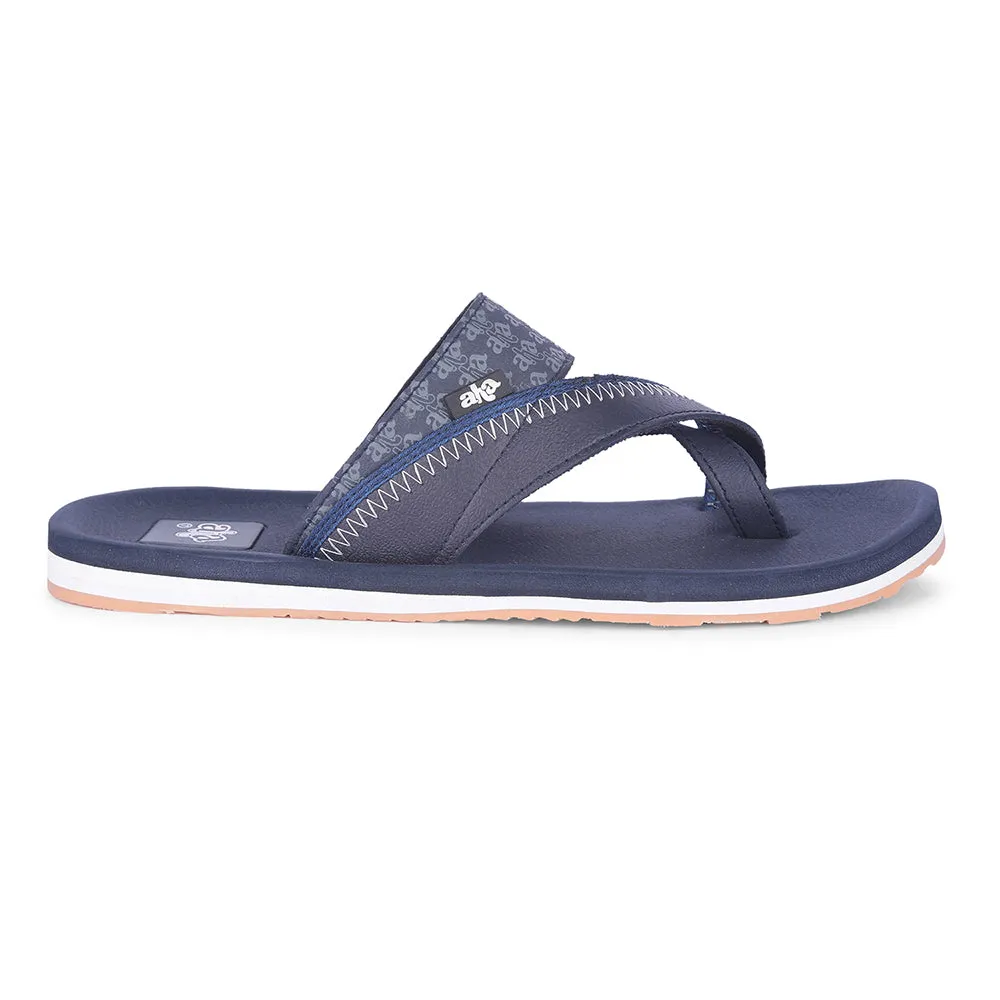 A-HA Casual Navy Blue Flip Flop For Men ANCO-02 By Liberty