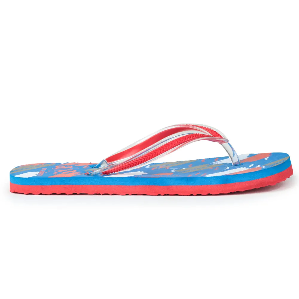 A-HA Casual Red Flip Flop For Women AHA-116N By Liberty