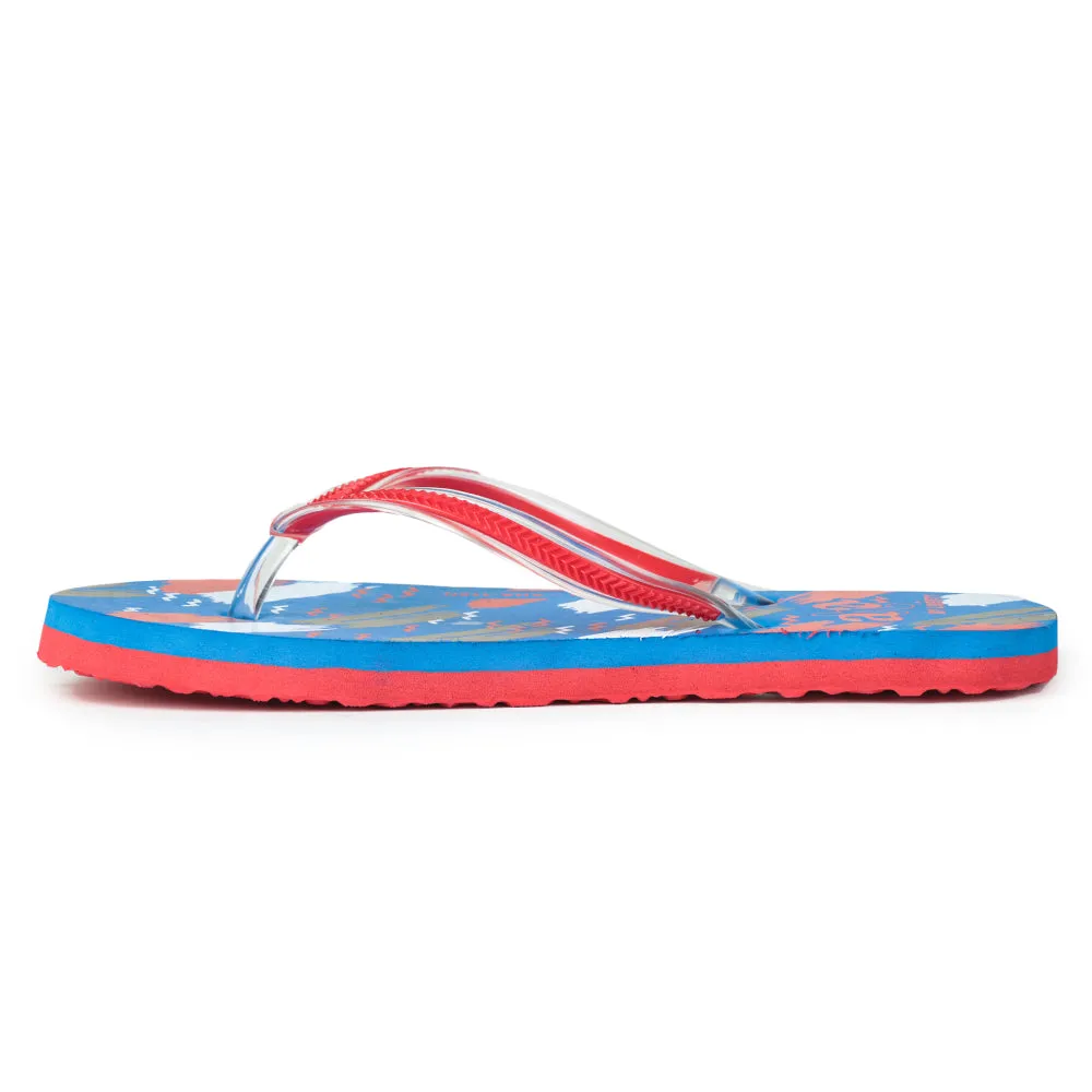 A-HA Casual Red Flip Flop For Women AHA-116N By Liberty