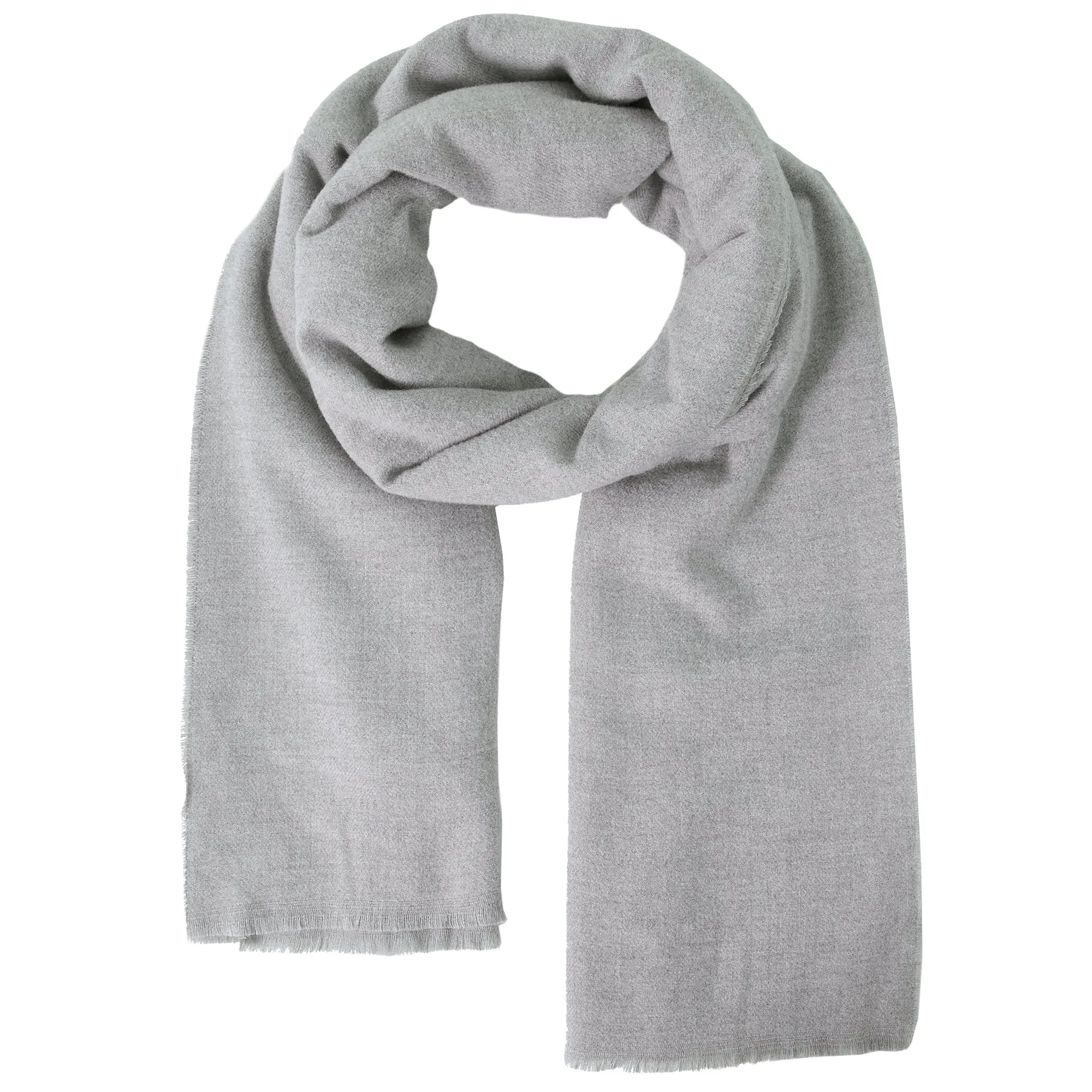 Accessorize London Women's Grey Grace Super-soft Blanket Scarf