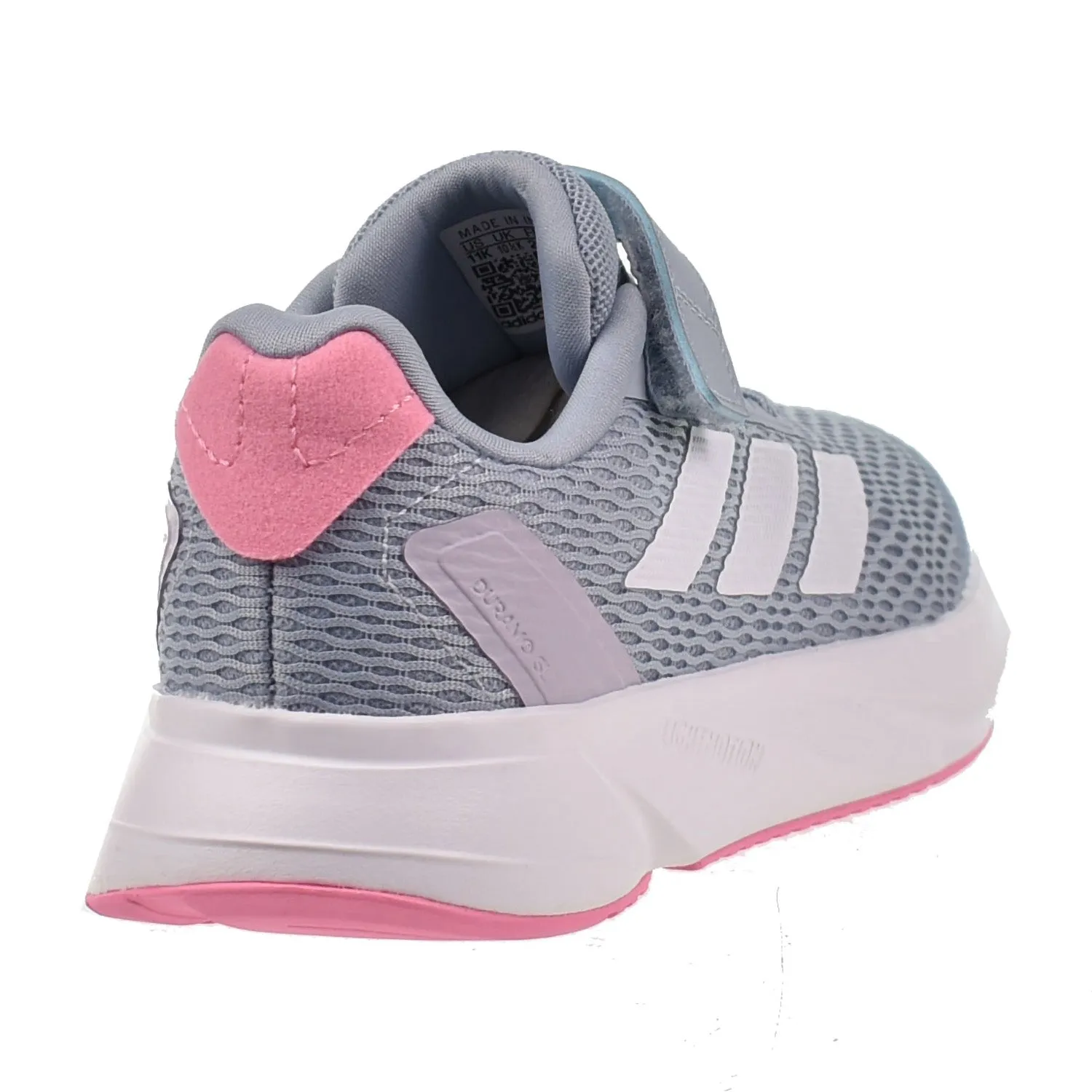 Adidas Duramo SL EL C Little Kids' Shoes Blue-White