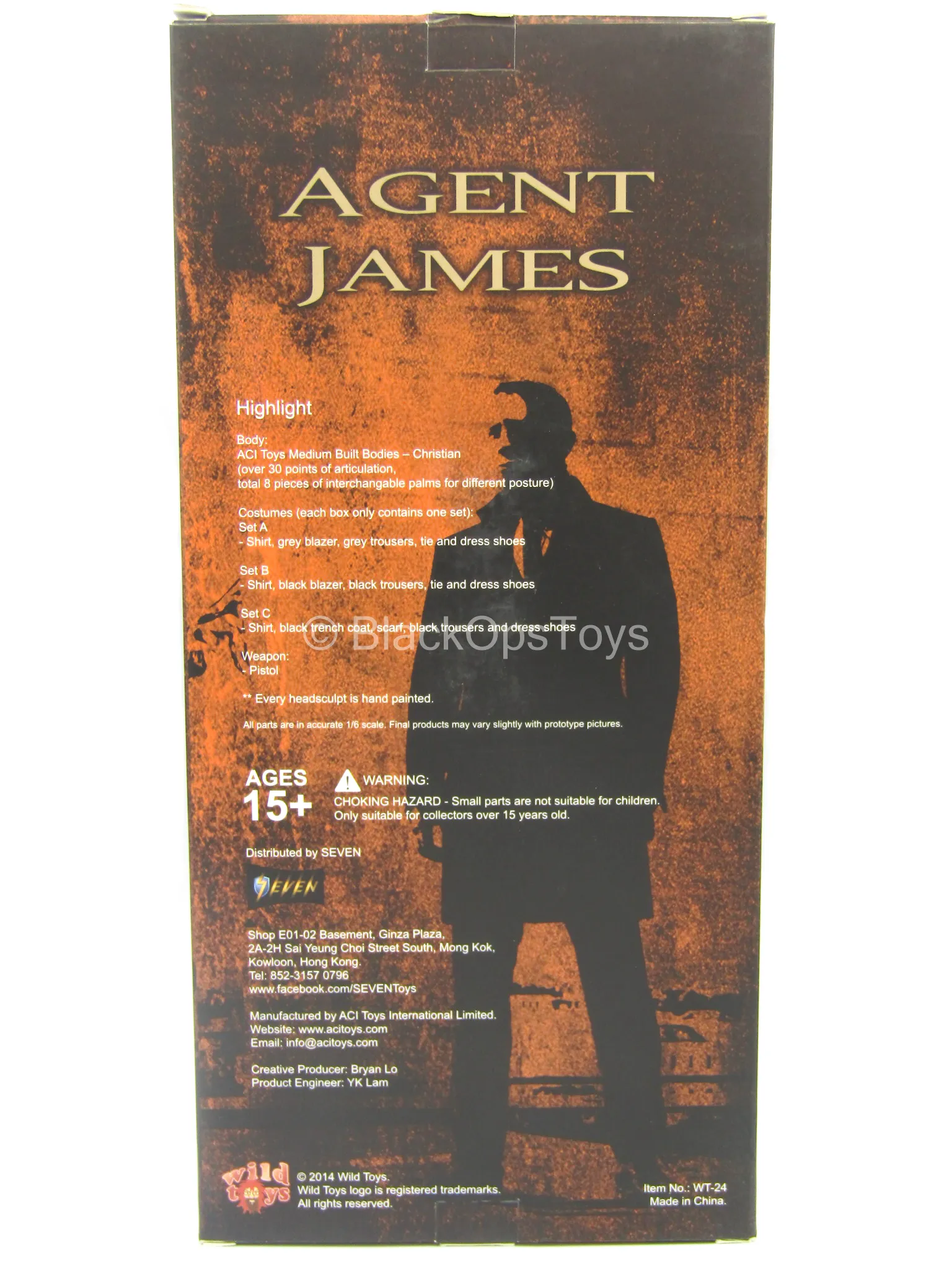 Agent James - MINT IN BOX