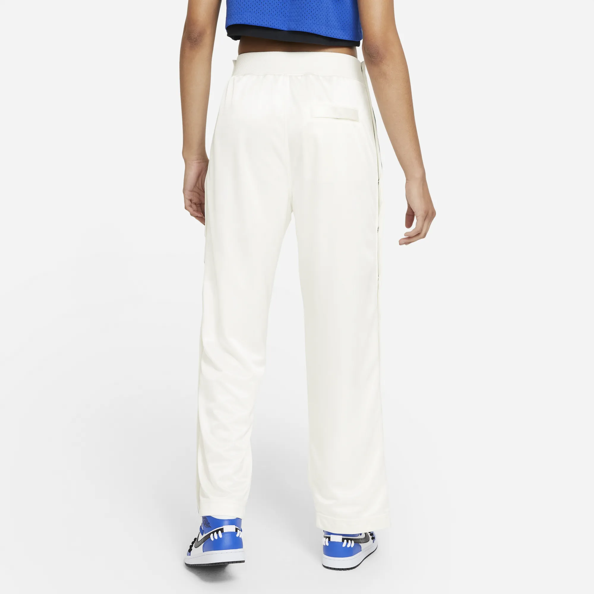 Air Jordan x Aleali May Womens Tearaway Pants 'Sail Game Royal'