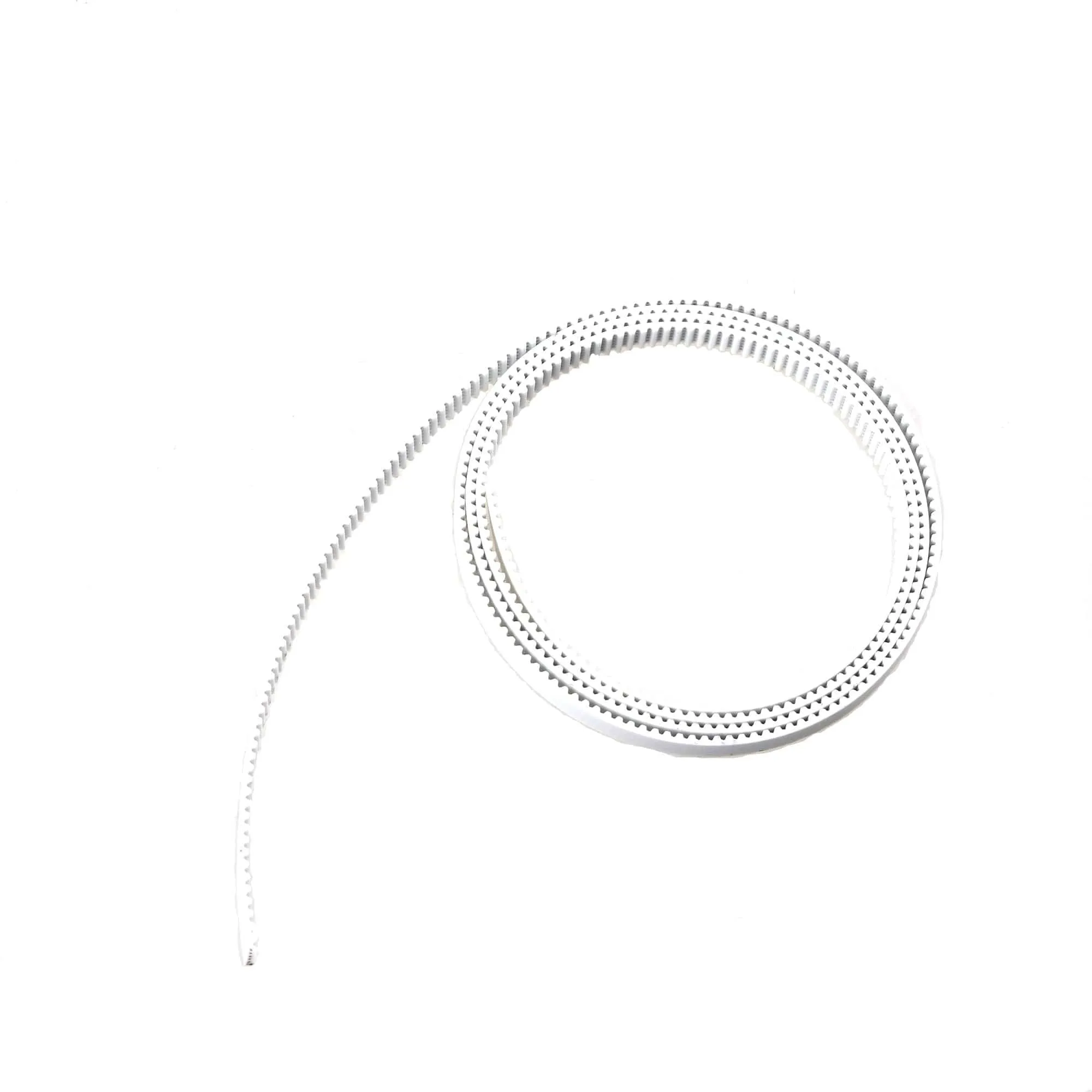 Anti-wear Reinforce Open Belt GT2 Belt PU with Steel Core GT2 Belt Black & White 2GT Timing Belt Width 6mm For 3D Printer Parts