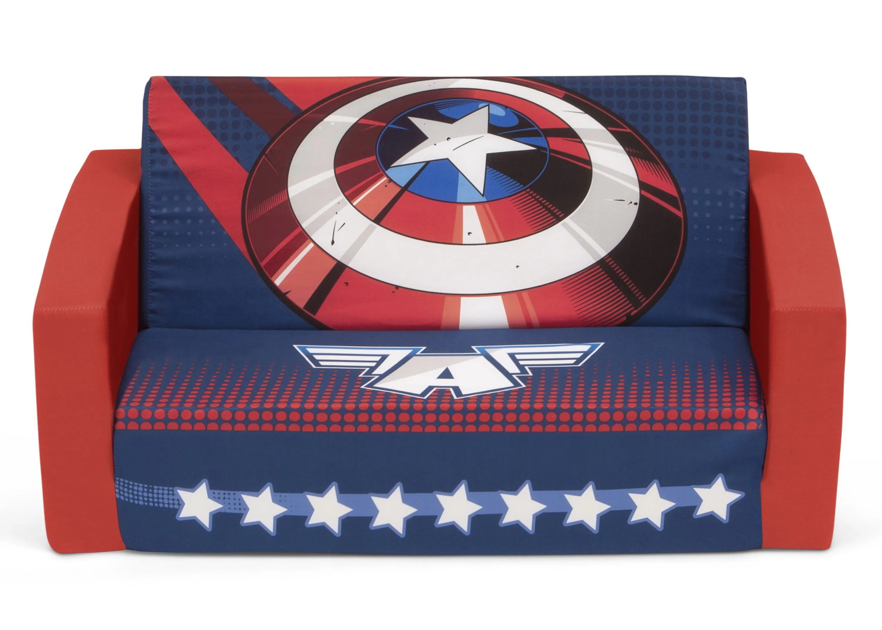 Avengers Cozee Flip-Out Sofa - 2-in-1 Convertible Sofa to Lounger for Kids