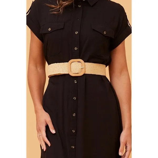 BARDOT STRAW BELT