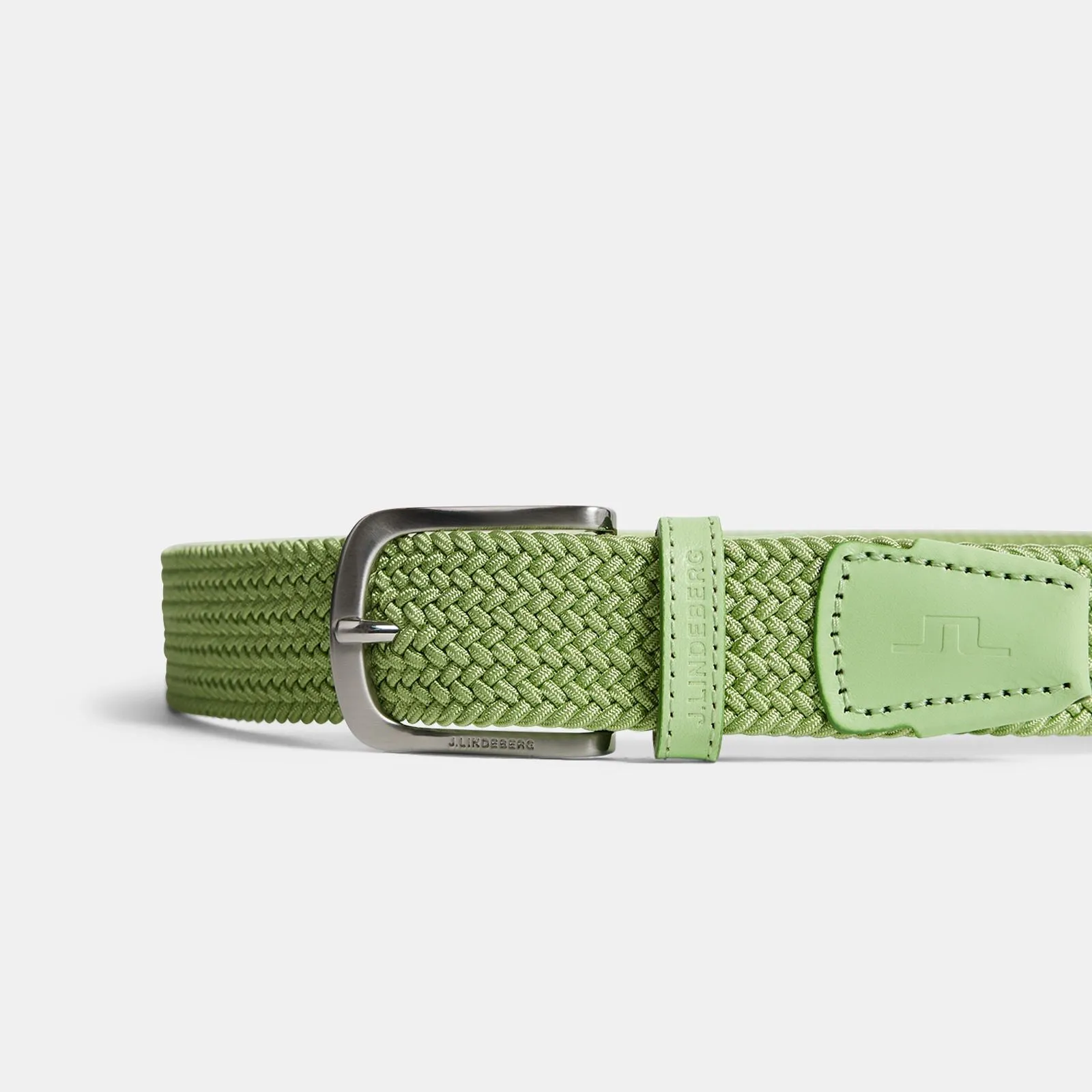 Bernhard Braided Elastic Belt Paradise Green - SS24