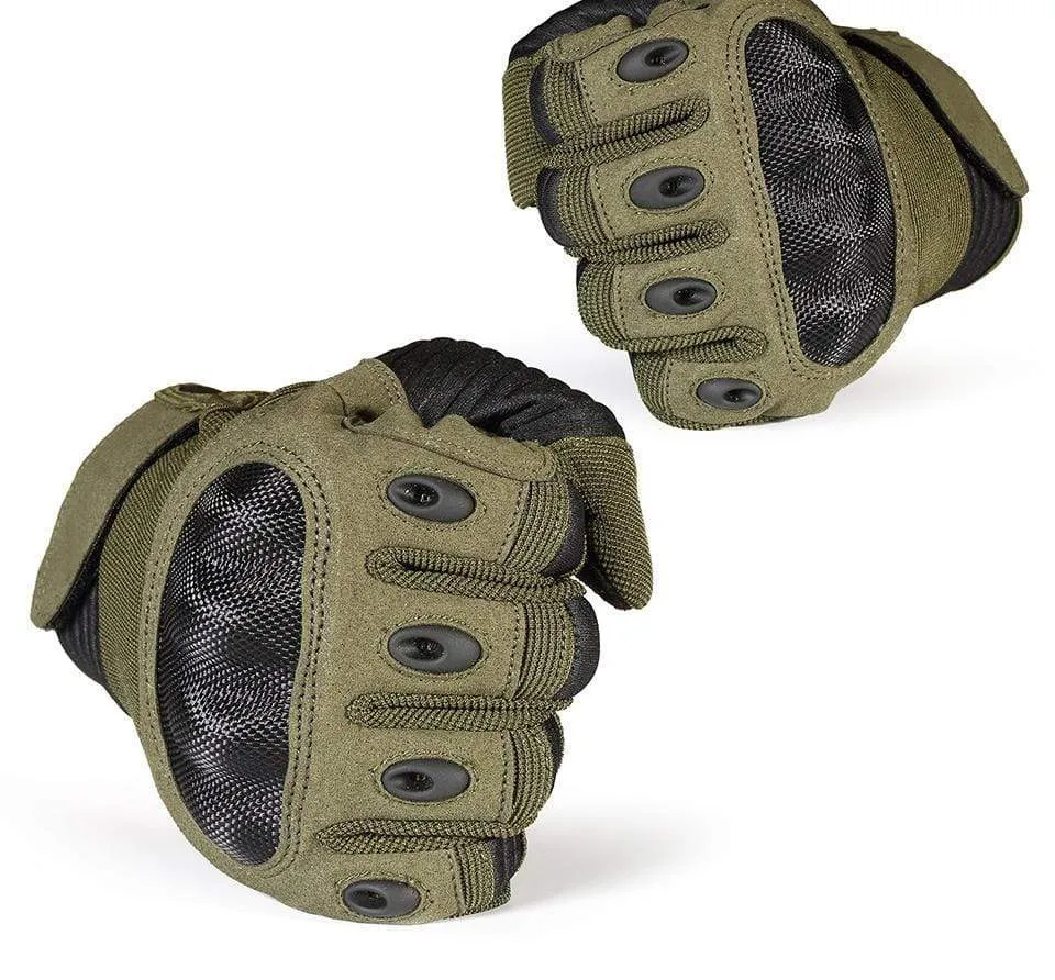 Bicycle Military Full Finger Gloves Men Tactical Glove Hunting Paintball Hiking Climbing Airsoft Shoot Mittens Men Hard Shell