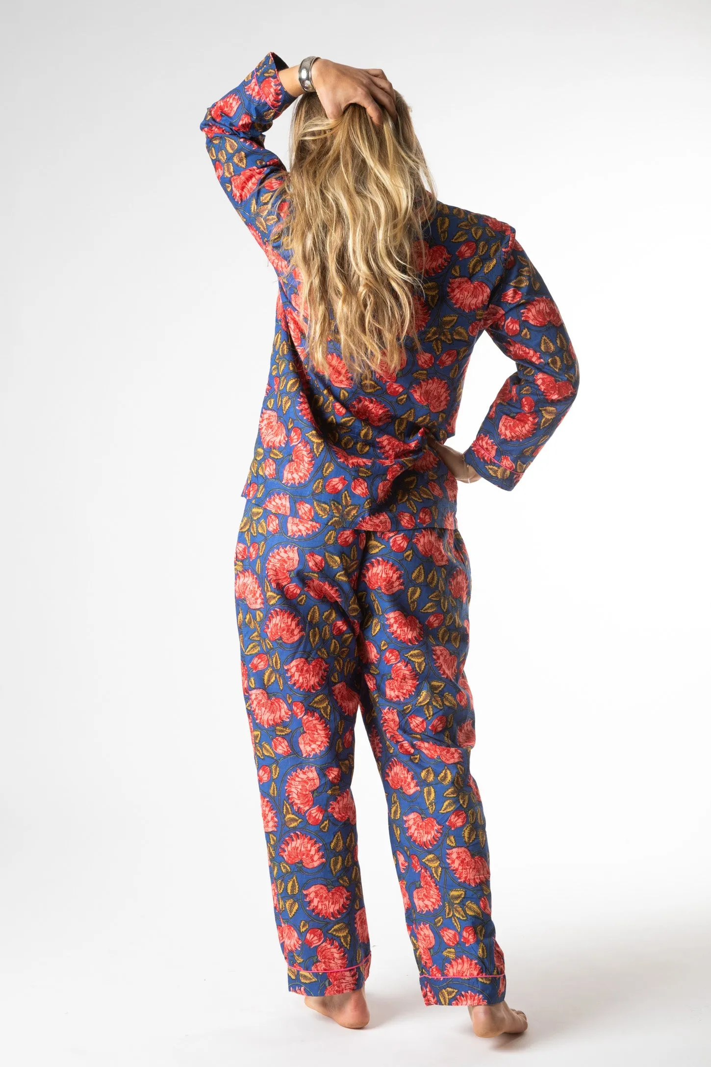 Block Print Pajama Set