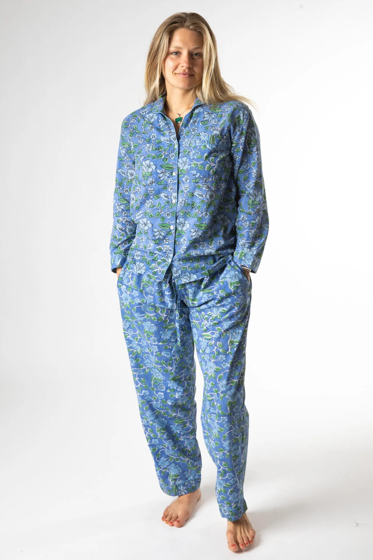 Block Print Pajama Set