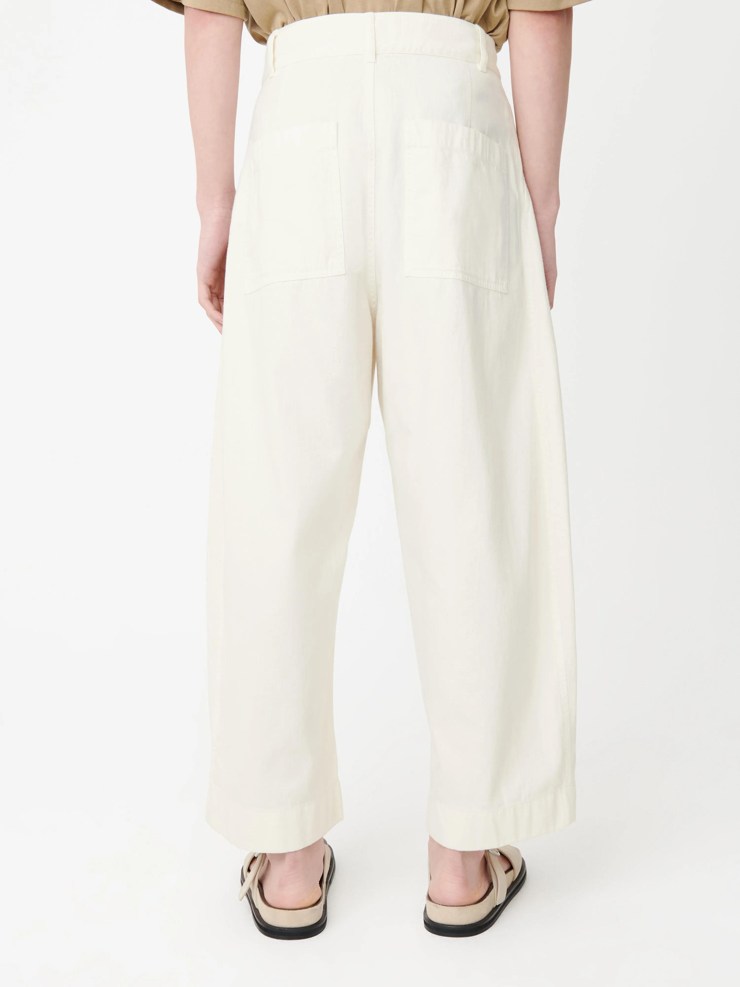 Bosun Denim Pant in Parchment