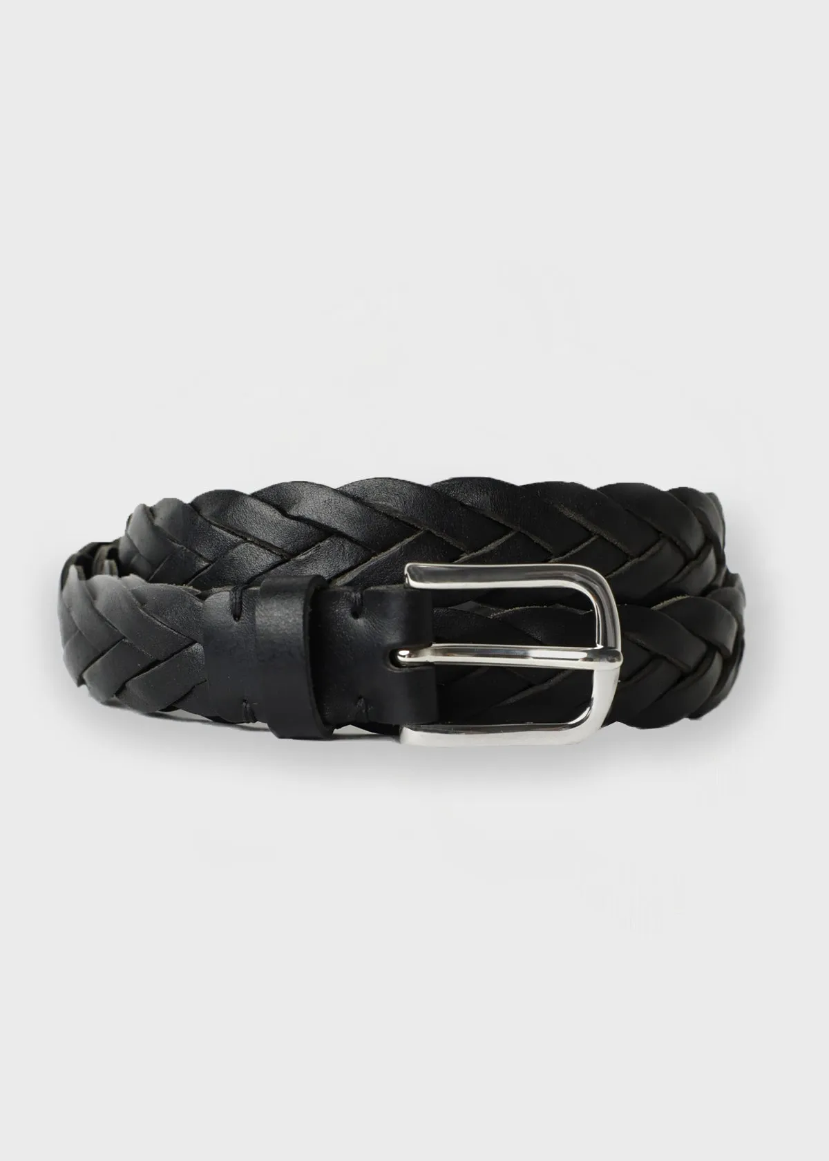 Braided Leather Belt