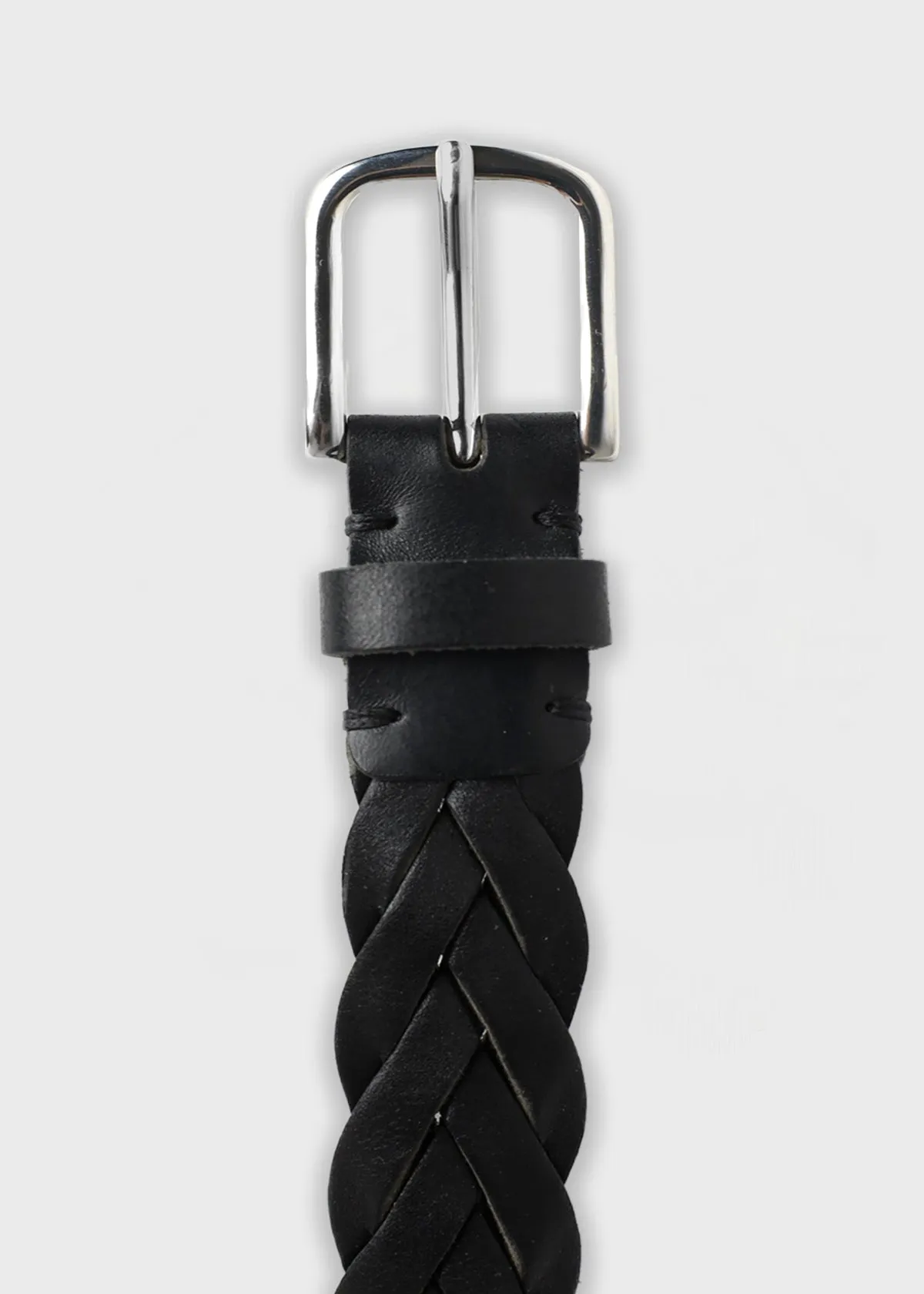 Braided Leather Belt