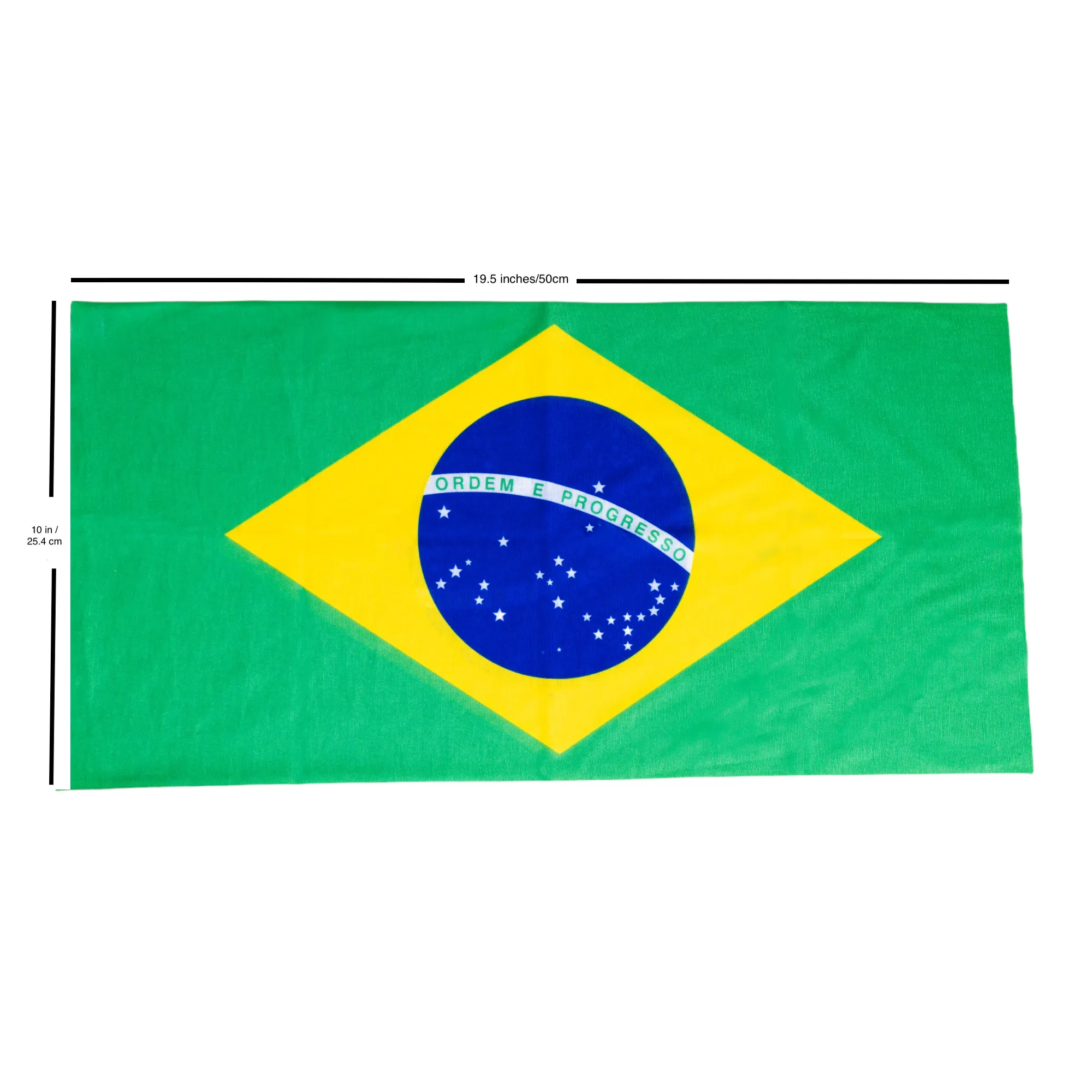 Brasil National Five Champions Scarf, Wristband, Head Cover 3 Pcs Fan Set