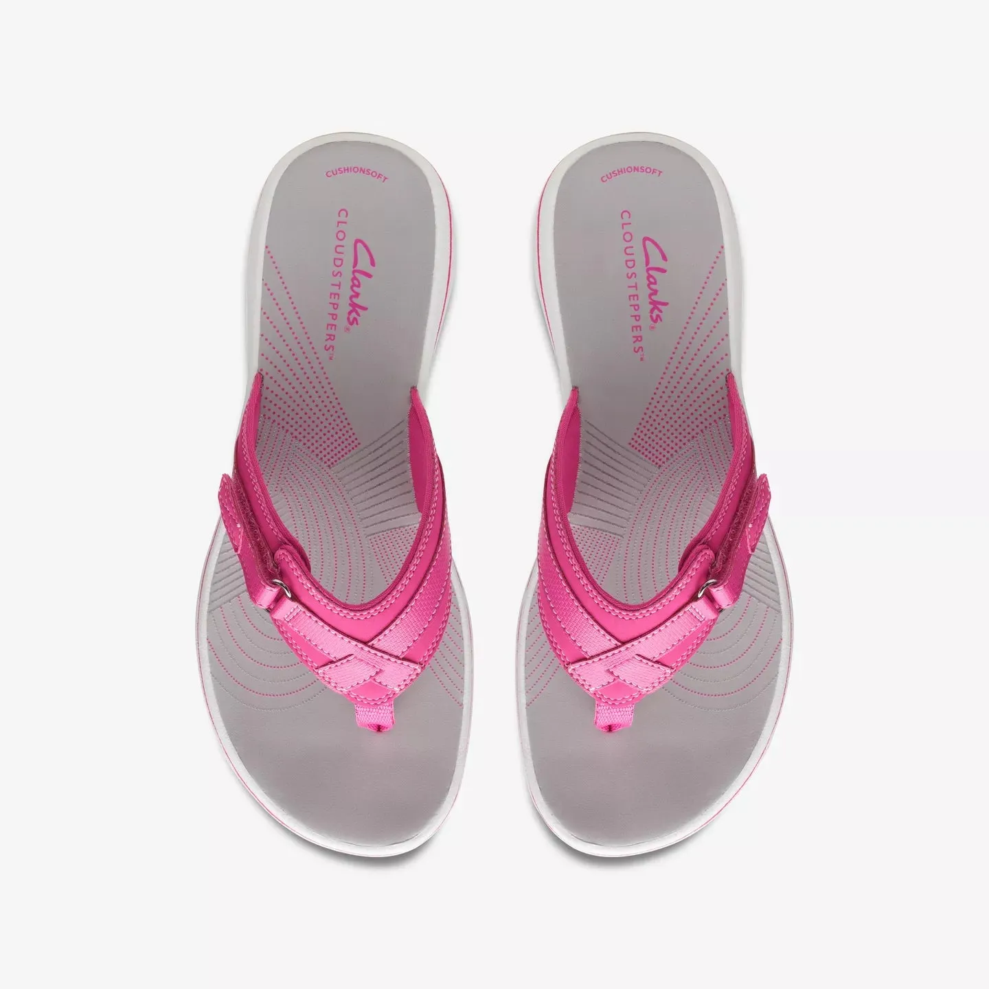 Clarks Brinkley Sea Fuchsia Sandals