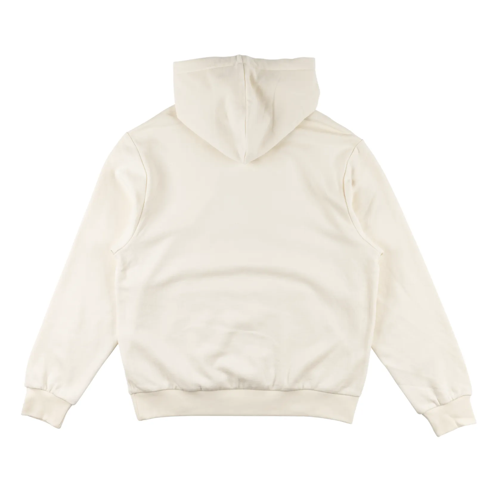 Coagula Canvas Patch Pullover Hoodie - Bone