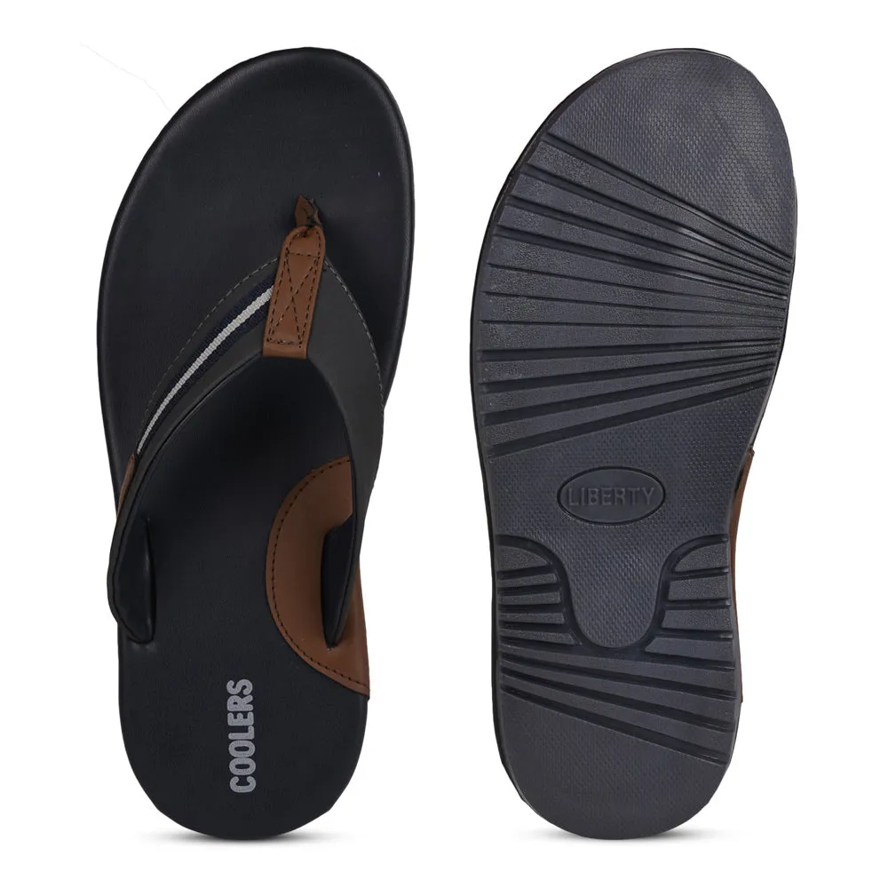 Coolers Casual Navy Blue Flip Flop For Men BRYSON By Liberty