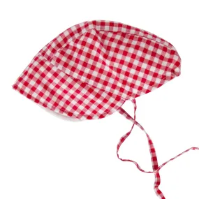 Daisy Bonnet, Red Gingham