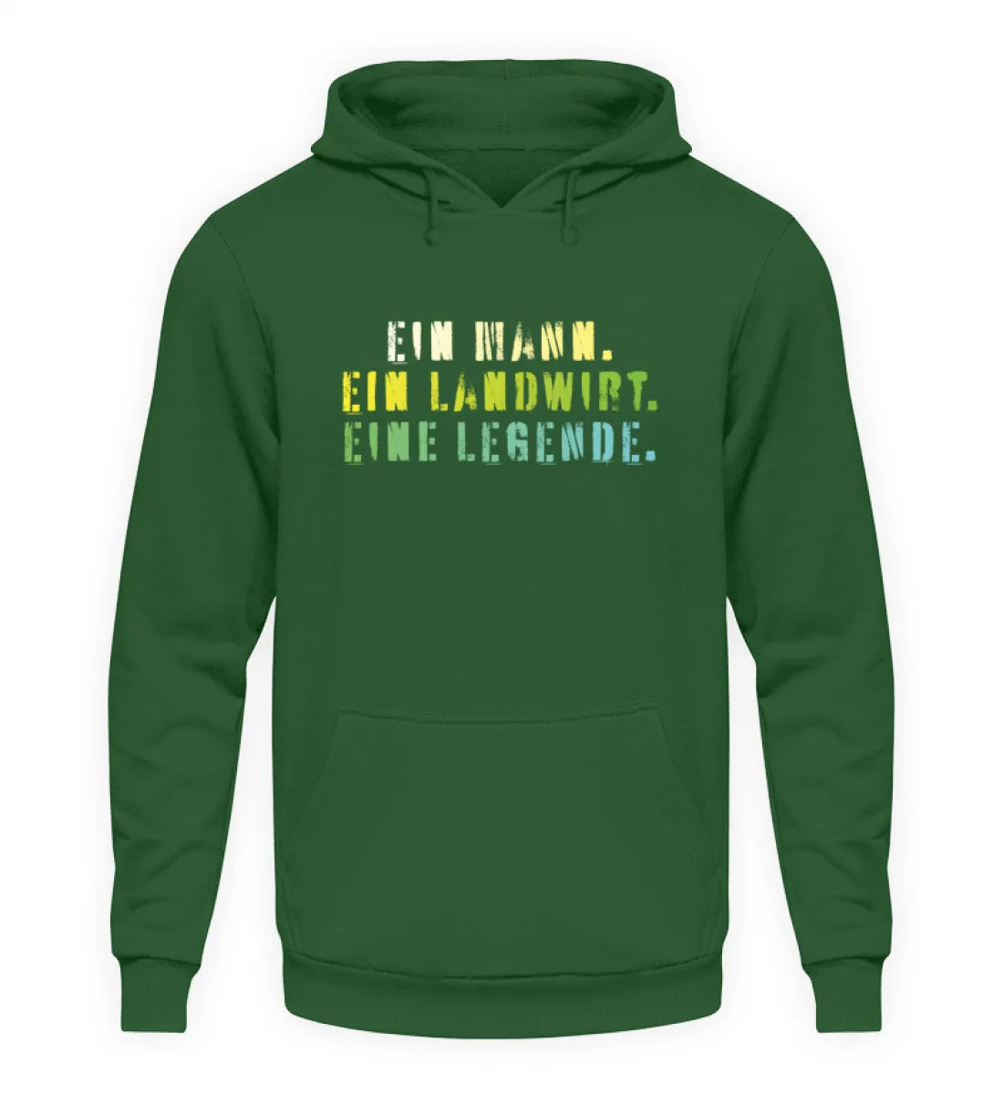 Ein Mann. Ein Landwirt. Eine Legende.  - Unisex Kapuzenpullover Hoodie