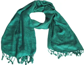 Fashion Indian Scarf Viscose Womens Wrap India Clothing (Green, 68 x 29 inches)