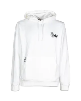 Felpa Uomo Adidas Fuzi Bianco