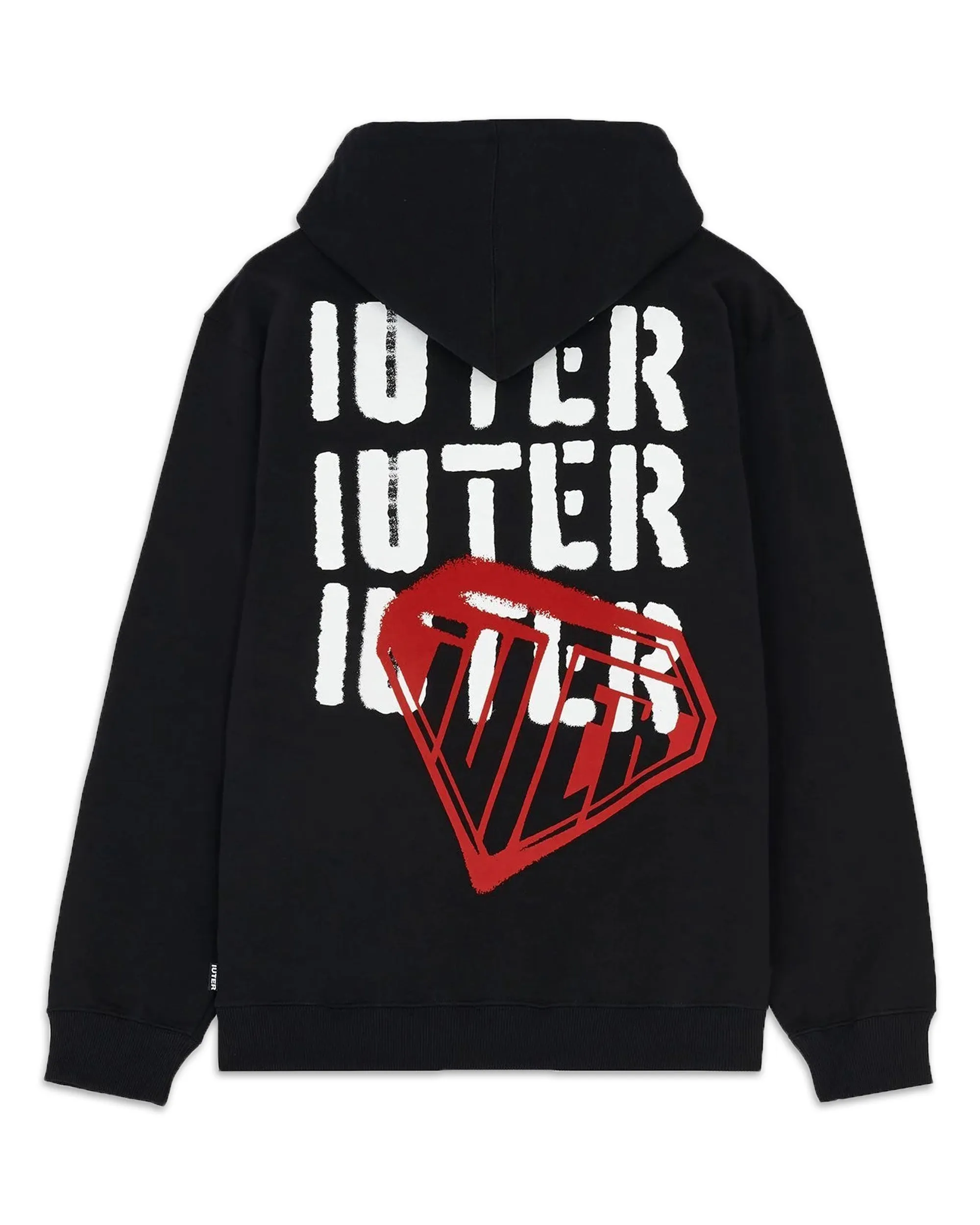 Felpa Uomo Iuter Stencil Hoodie