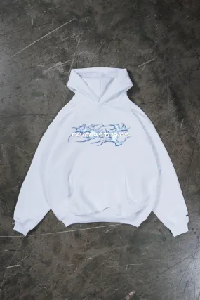 FIRECHROME WHITE HOODIE