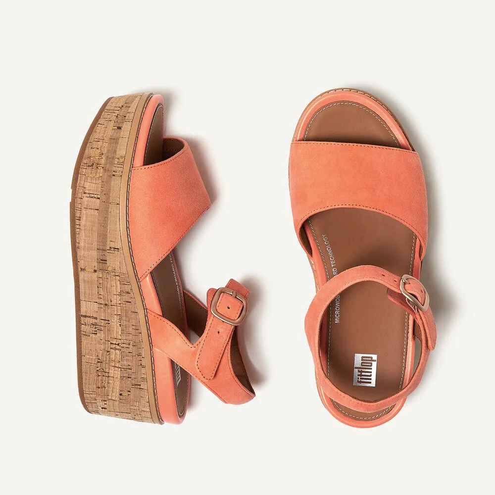 FIT FLOP ELOISE SUEDE BACKSTRAP - CORAL - GC7580