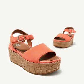 FIT FLOP ELOISE SUEDE BACKSTRAP - CORAL - GC7580