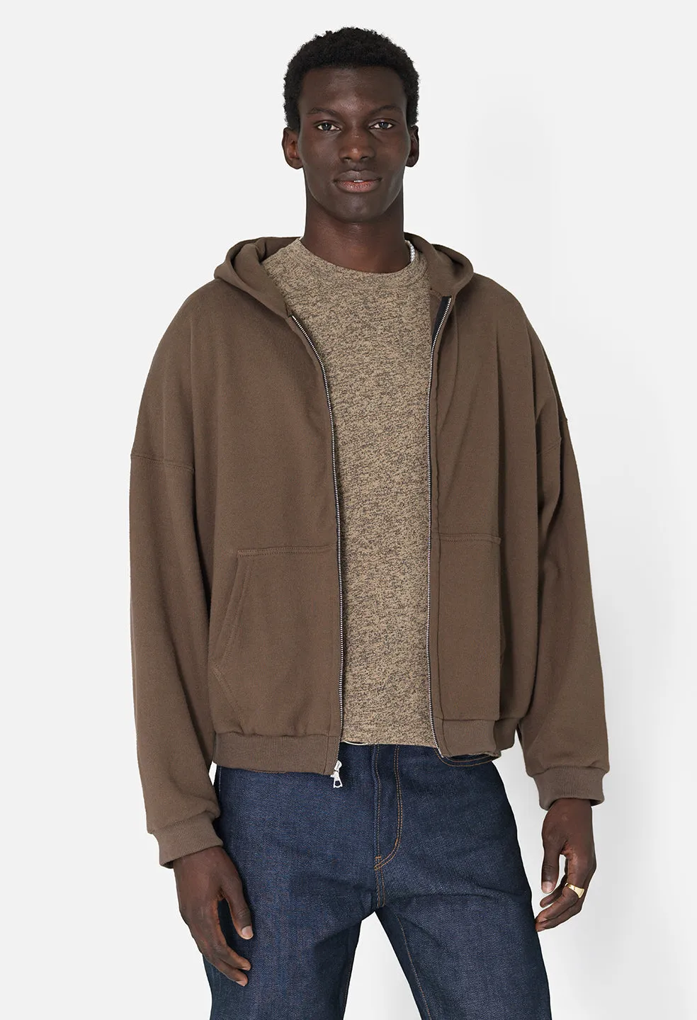 Fleet Weave Terry Full Zip / Army