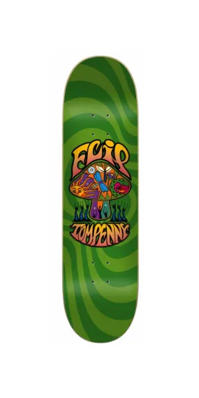 Flip Skateboards Penny Love Shroom Green 8.25 x 32.32 Skateboard Deck  - Tabla