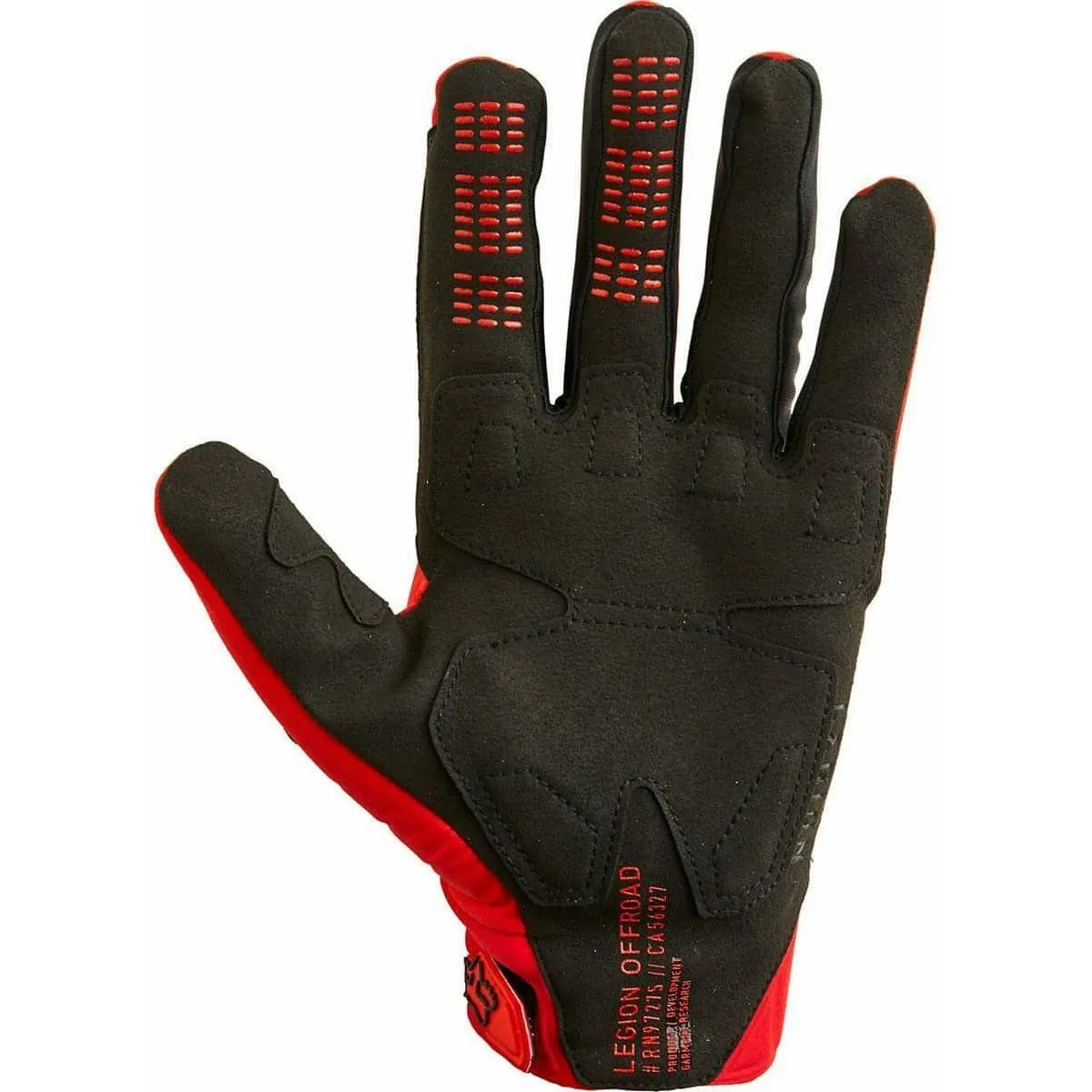 Fox Legion Thermo Full Finger Cycling Gloves - Red