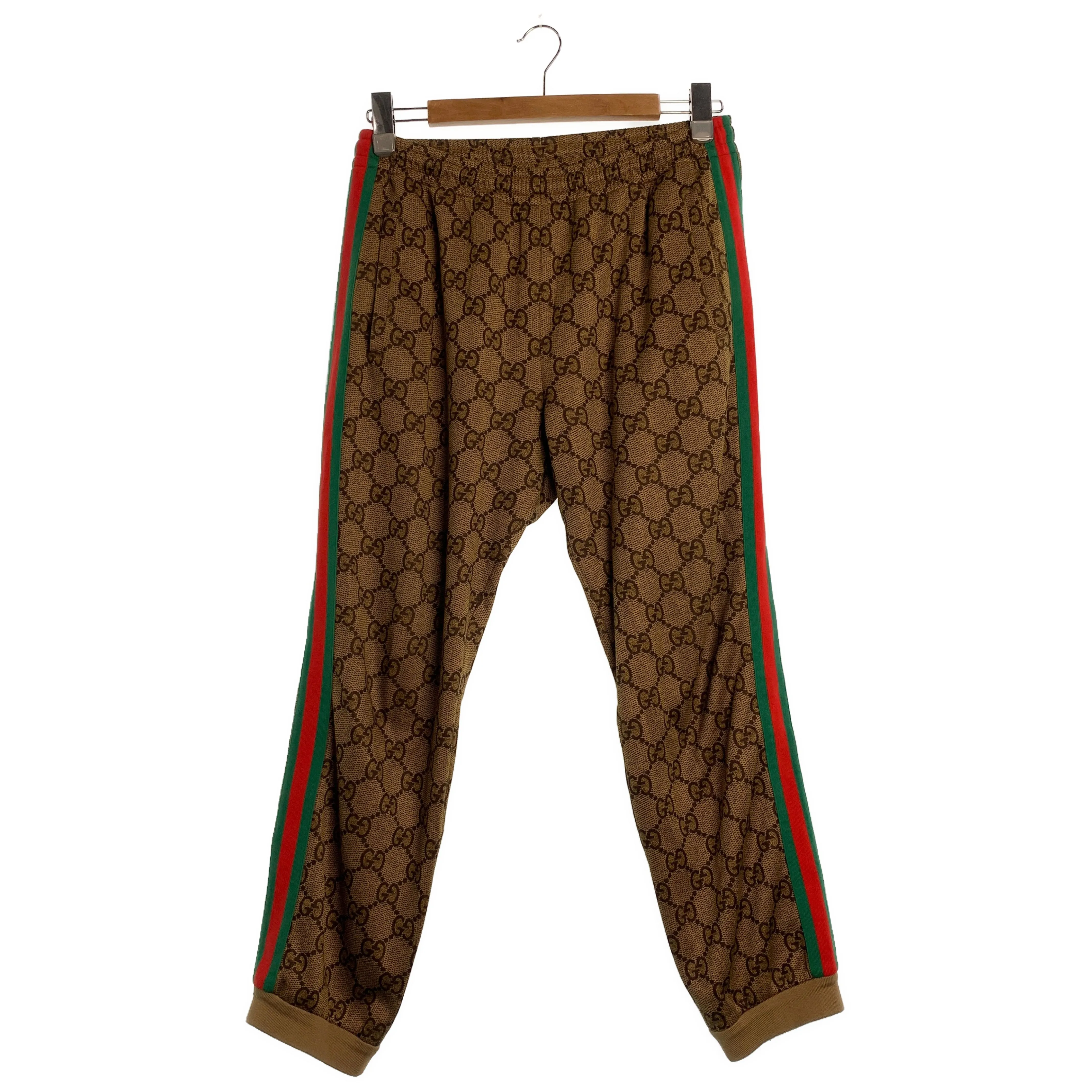 #GUCCI/Pants/S/BEG/Polyester/All Over Print/523489