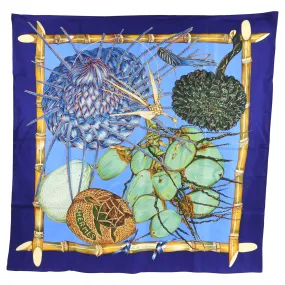 Hermes Nouvelle Caladonie Silk 90cm Scarf