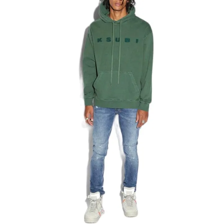 Ksubi Blocked Biggie Hoodie (Emerald Green) MSP24FL009