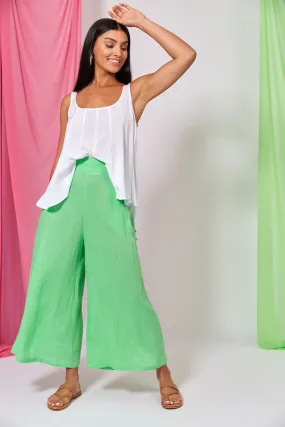 La Vie Crop Pant, Kiwi