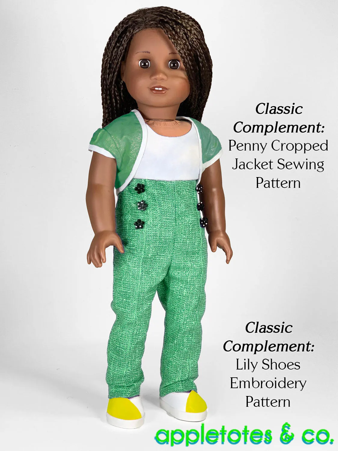 Marbella Pantsuit 18 Inch Doll Sewing Pattern