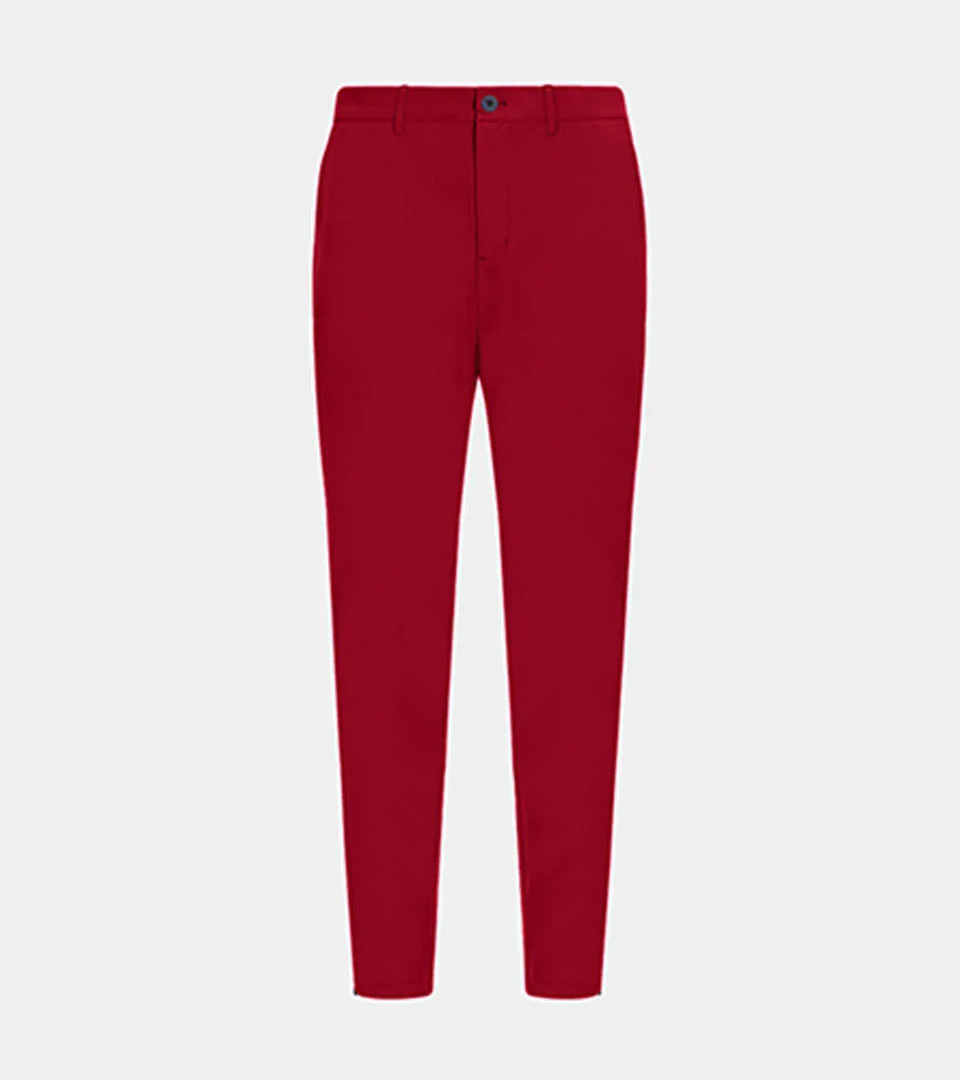 MEN'S GOLF JOGGERS - BURGUNDY