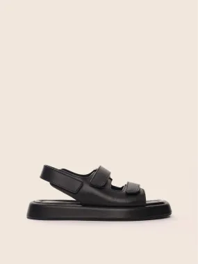 Murcia Black Sandal