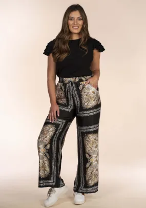 Scarf Print Pant