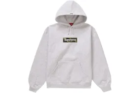 Supreme Box Logo Hooded Sweatshirt (FW23) Ash Grey