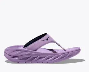 Women's Hoka Ora Recovery Flip (Violet Bloom/Outerspace)