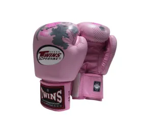 泰拳拳套 Thai Boxing Gloves : TWINS FBGVL-3 13 PINK